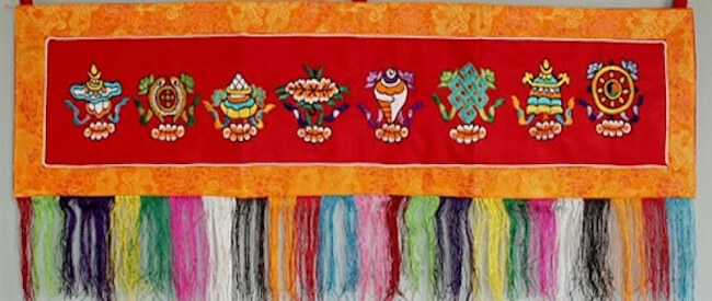 Eight Auspicious Symbols - Lucky symbols of Tibet - Tibet Universal Travel